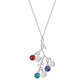 Birthstone Family Tree Necklace - Eternal Rosebox & Love Letter Necklace