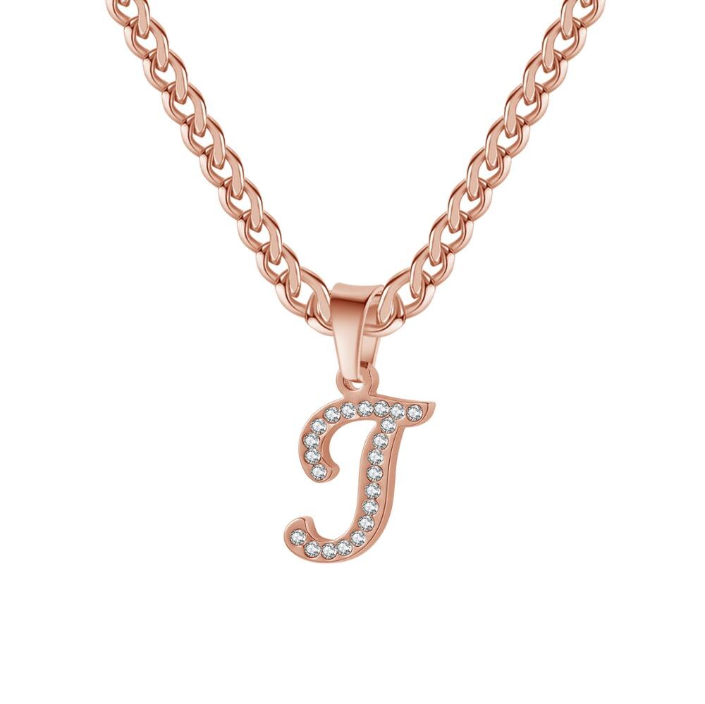 Initial Diamond Necklace