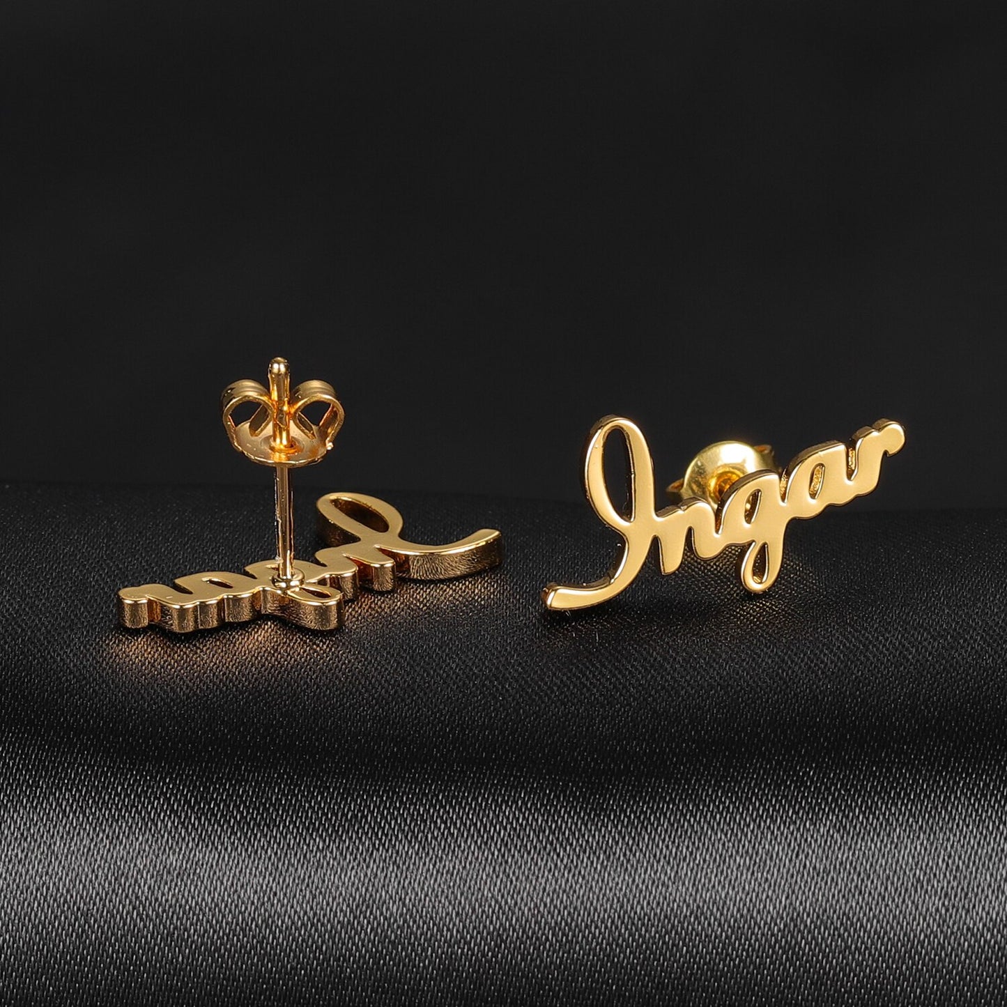 Script Name Earring