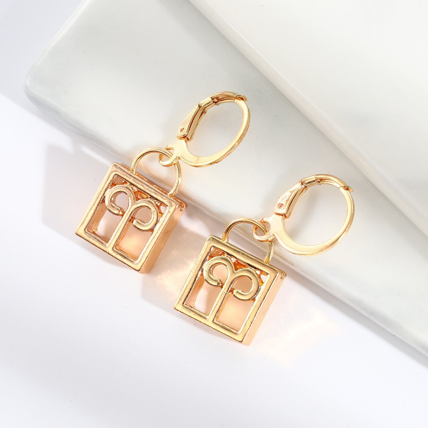 Zodiac Sign Earrings in 18K Gold Plating