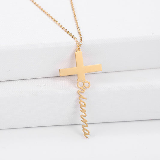 Custom Cross Necklace