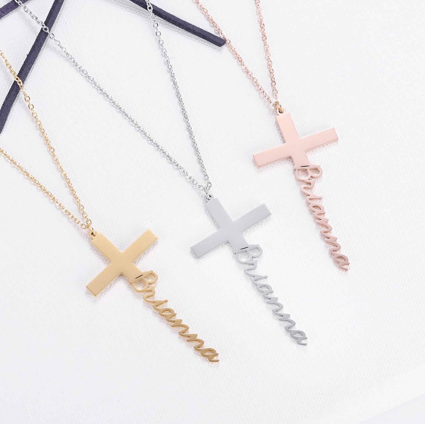 Custom Cross Necklace