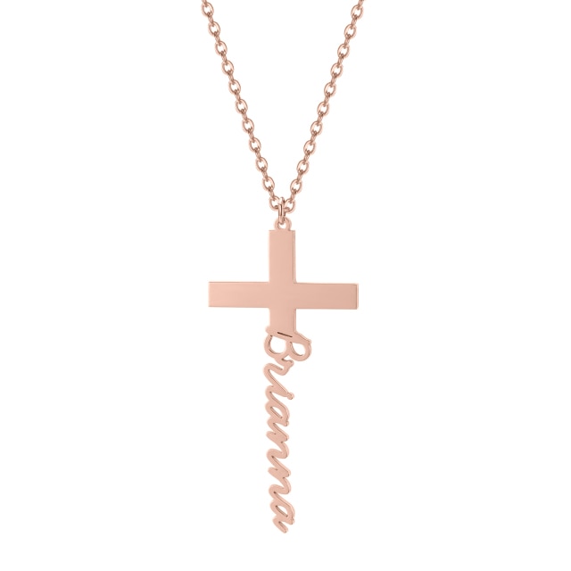 Custom Cross Necklace