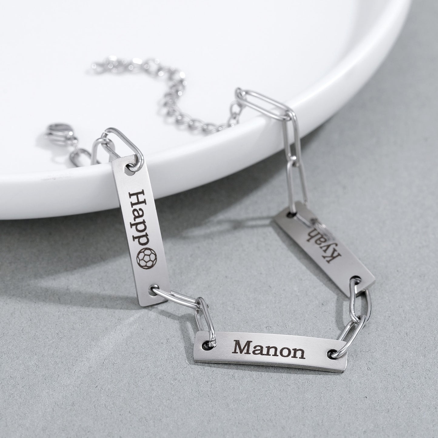 Chain Link Name Bracelet