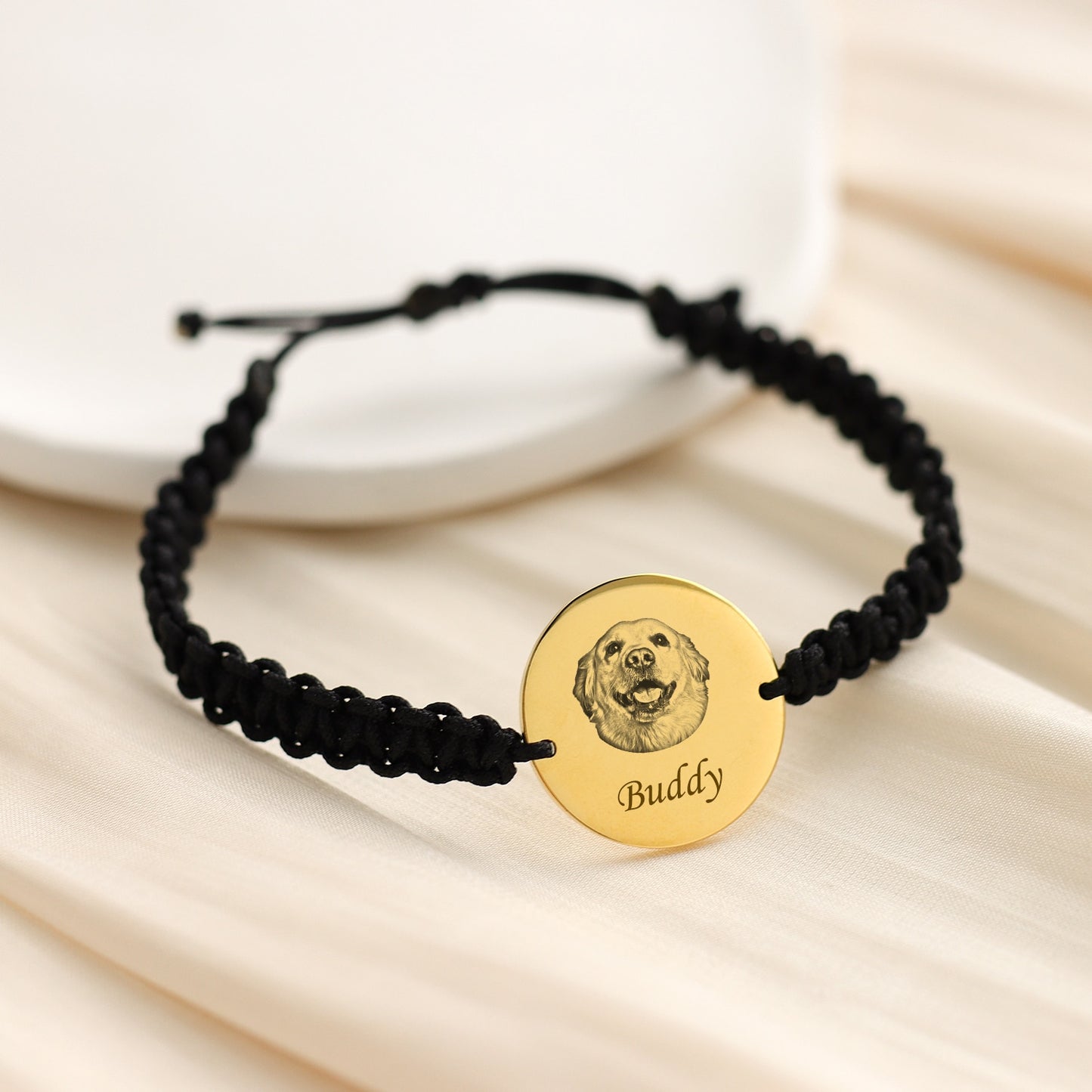 Pet Photo Rope Bracelet