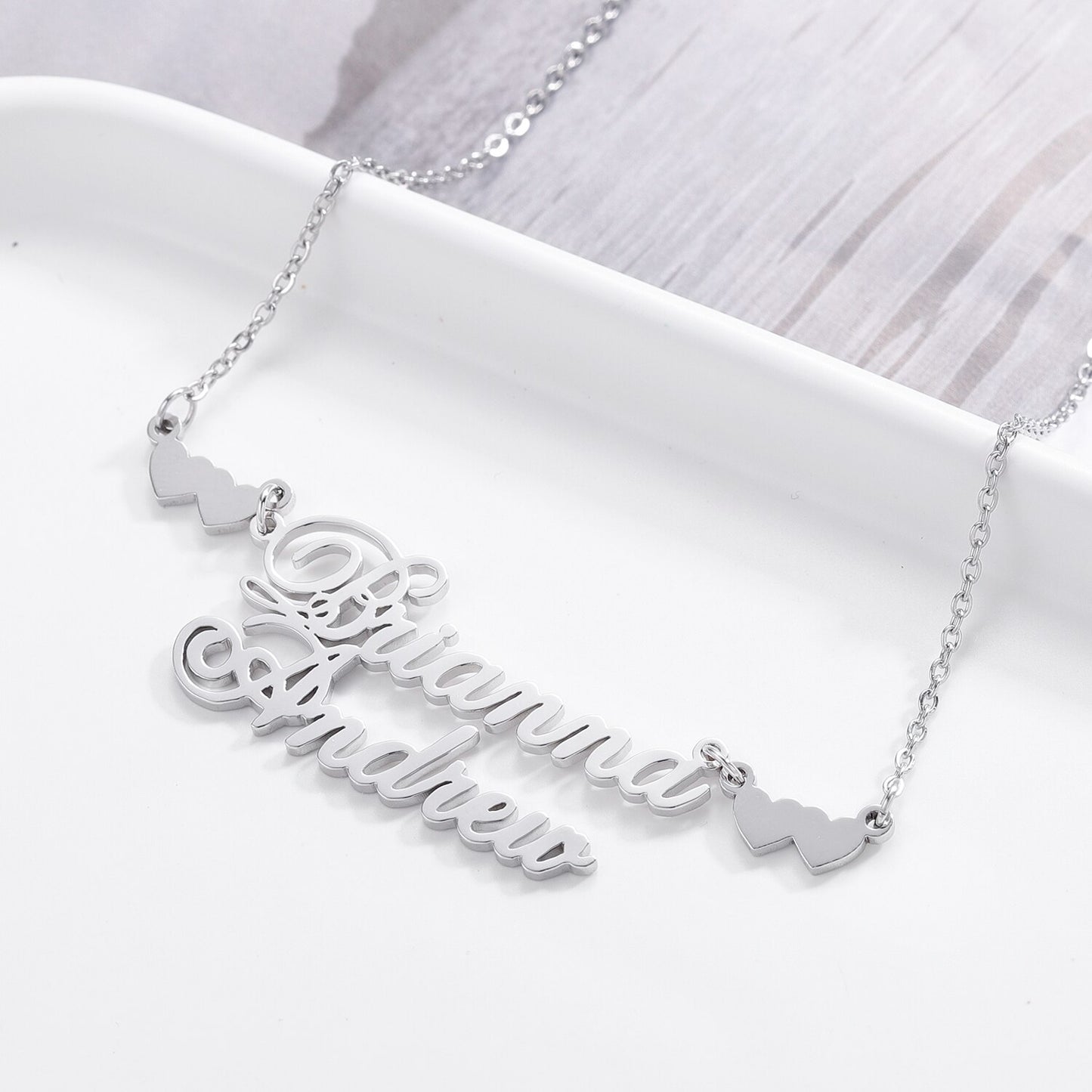 Double Name Necklace