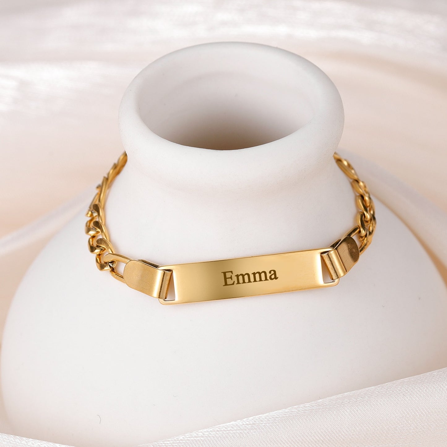 Rectangular Name Bracelet