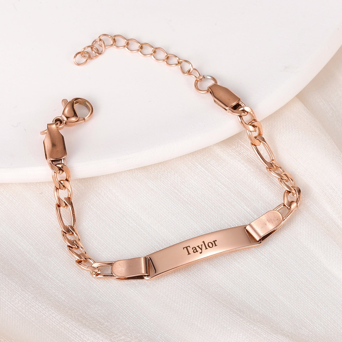 Rectangular Name Bracelet