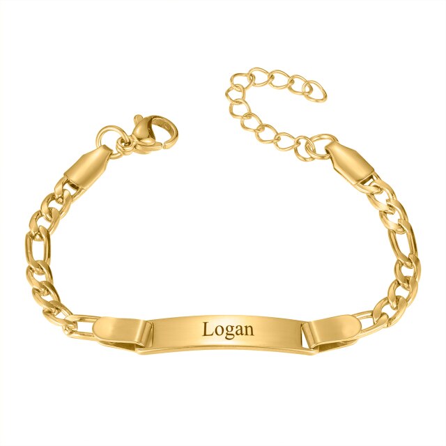 Rectangular Name Bracelet