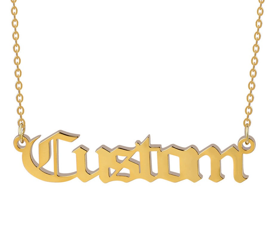 Cursive Name Necklace